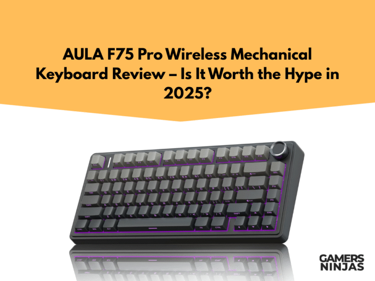 AULA F75 Pro Wireless Mechanical Keyboard Review