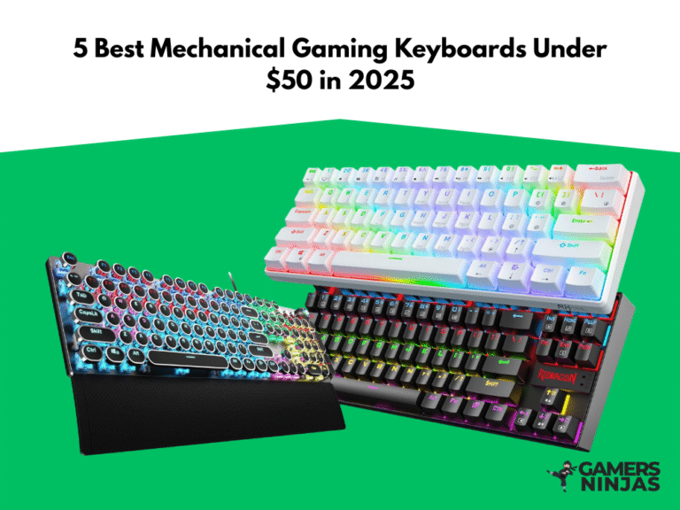 5 Best Mechanical Gaming Keyboards Under $50 in 2025
